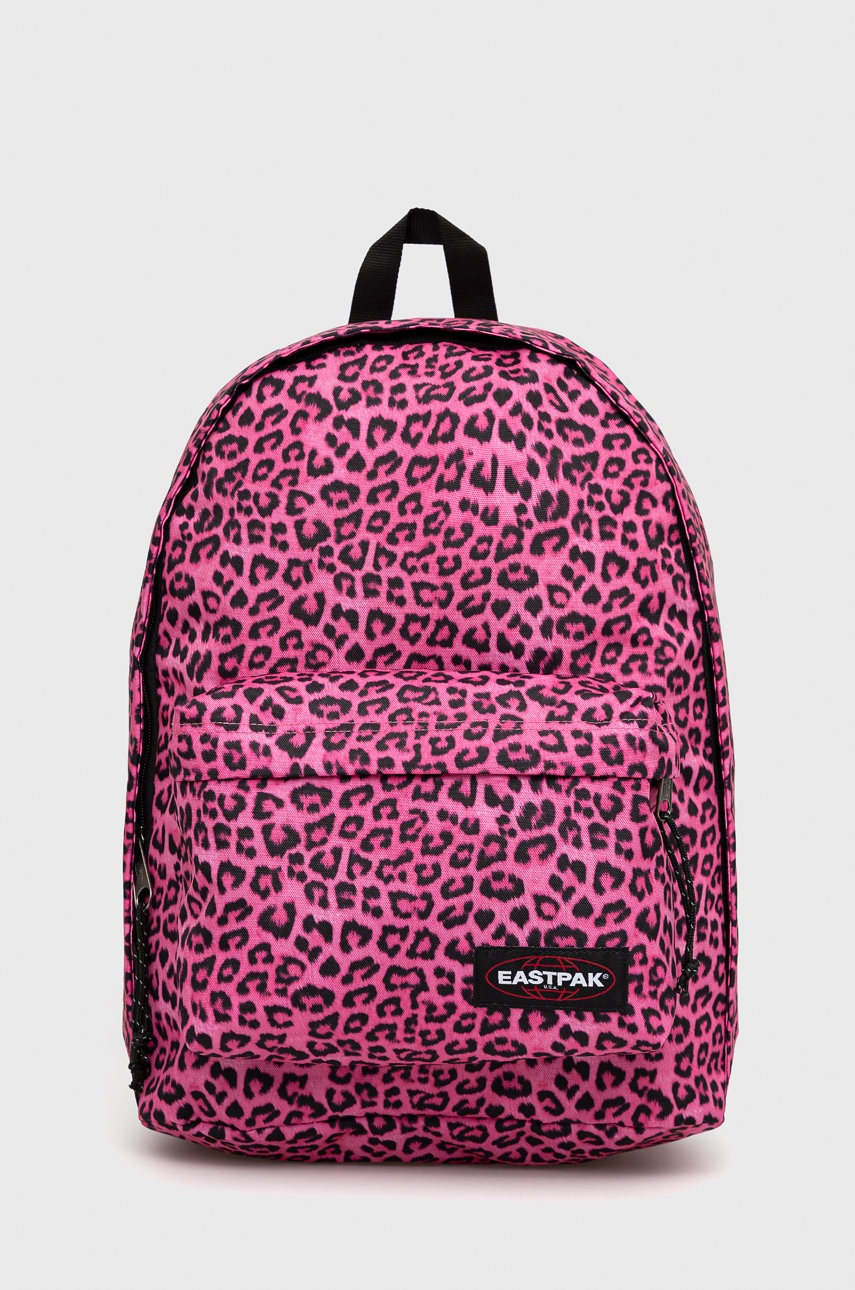 

Раница Eastpak в розово голям размер с десен, Розов