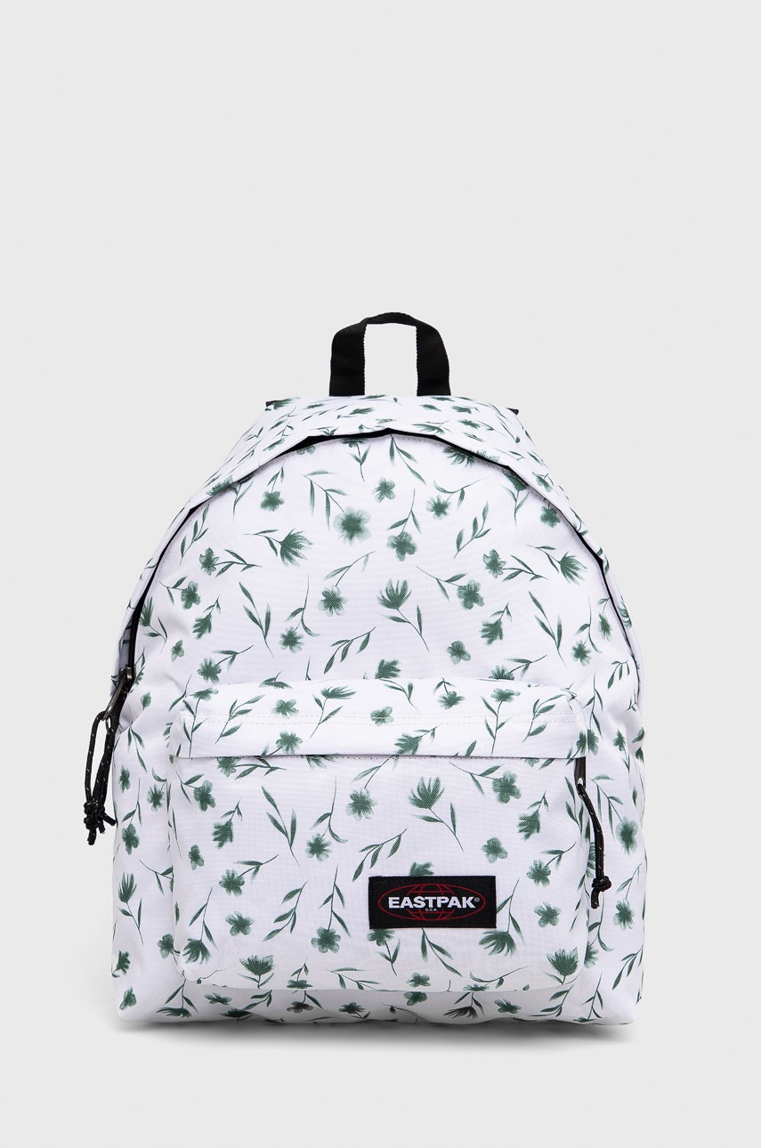 

Раница Eastpak дамски в бяло голям размер с десен, Бял