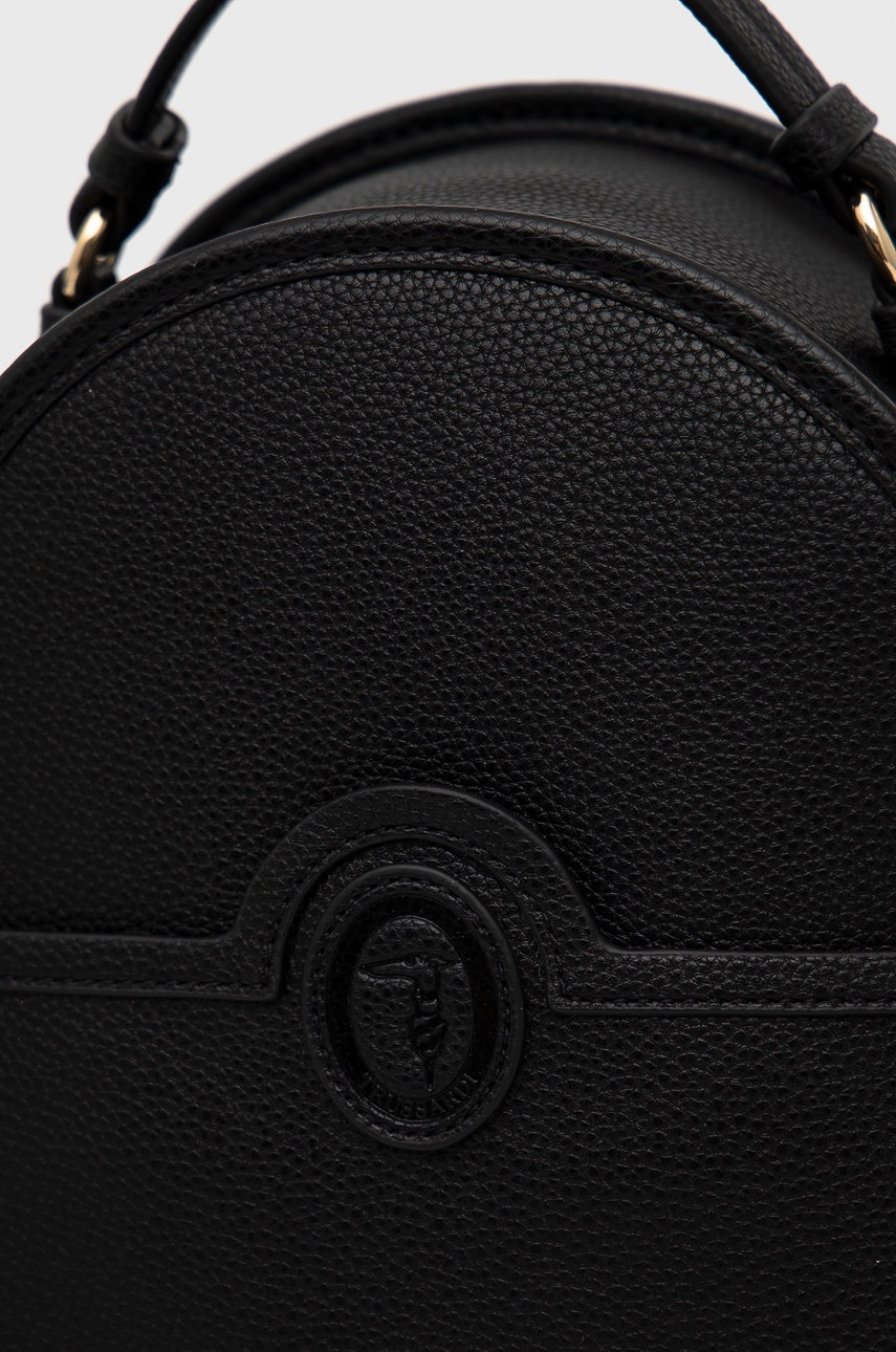 

Рюкзак Trussardi жіночий колір чорний малий однотонний