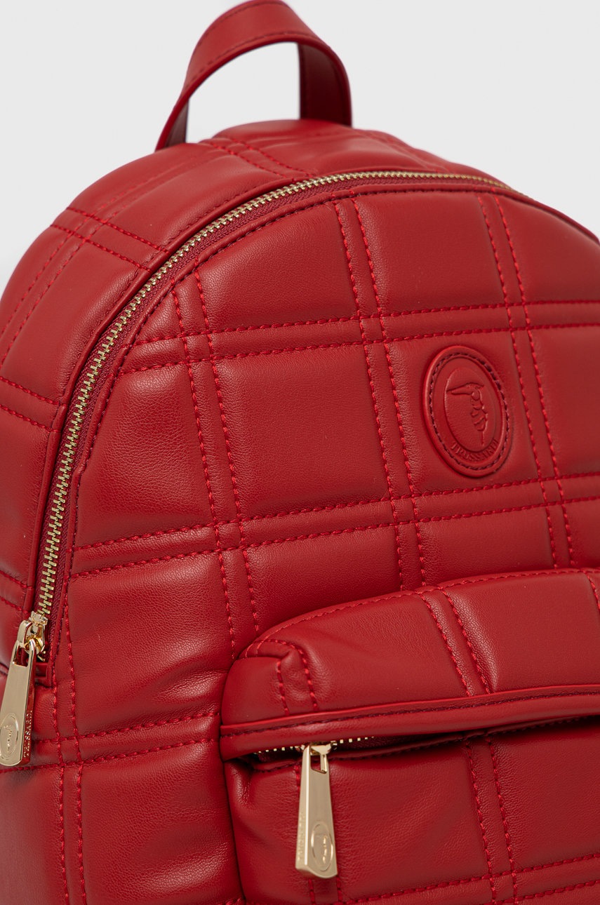 

Рюкзак Trussardi женский цвет красный маленький гладкий