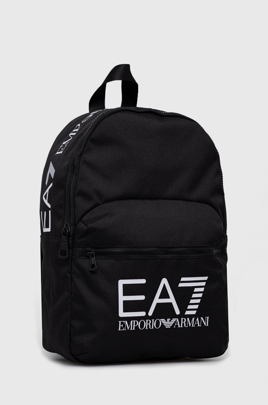

Рюкзак EA7 Emporio Armani жіночий колір чорний малий з принтом