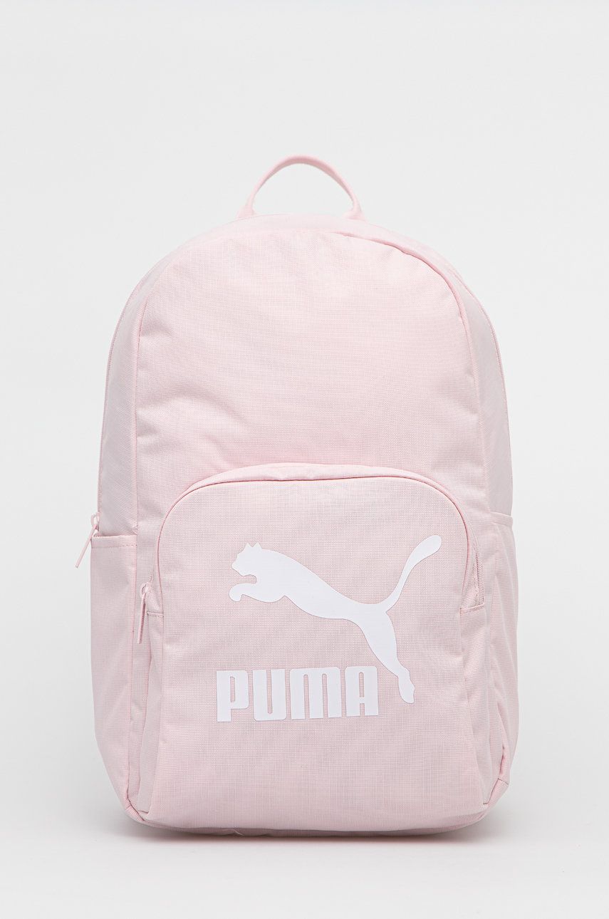 Puma plecak 7848009 damski kolor różowy duży z nadrukiem