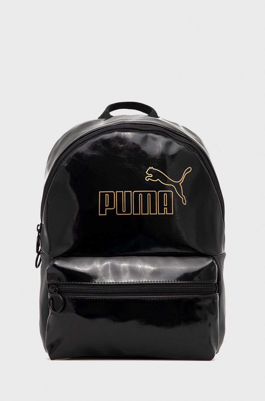 Puma plecak 78708 damski kolor czarny duży gładki