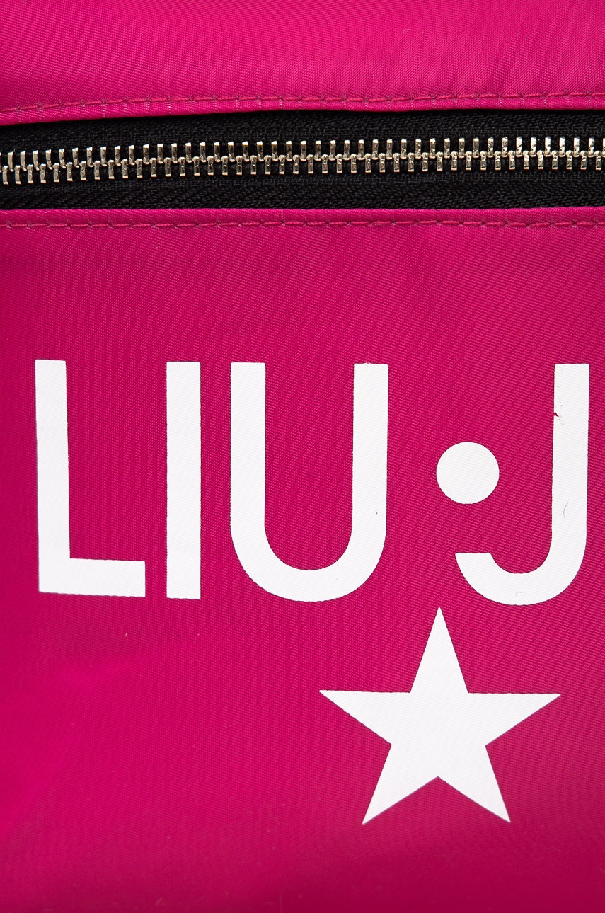 

Рюкзак Liu Jo женский цвет розовый большой с принтом