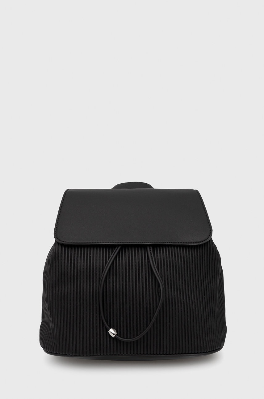 United colors of benetton rucsac femei, culoarea negru, mic, neted