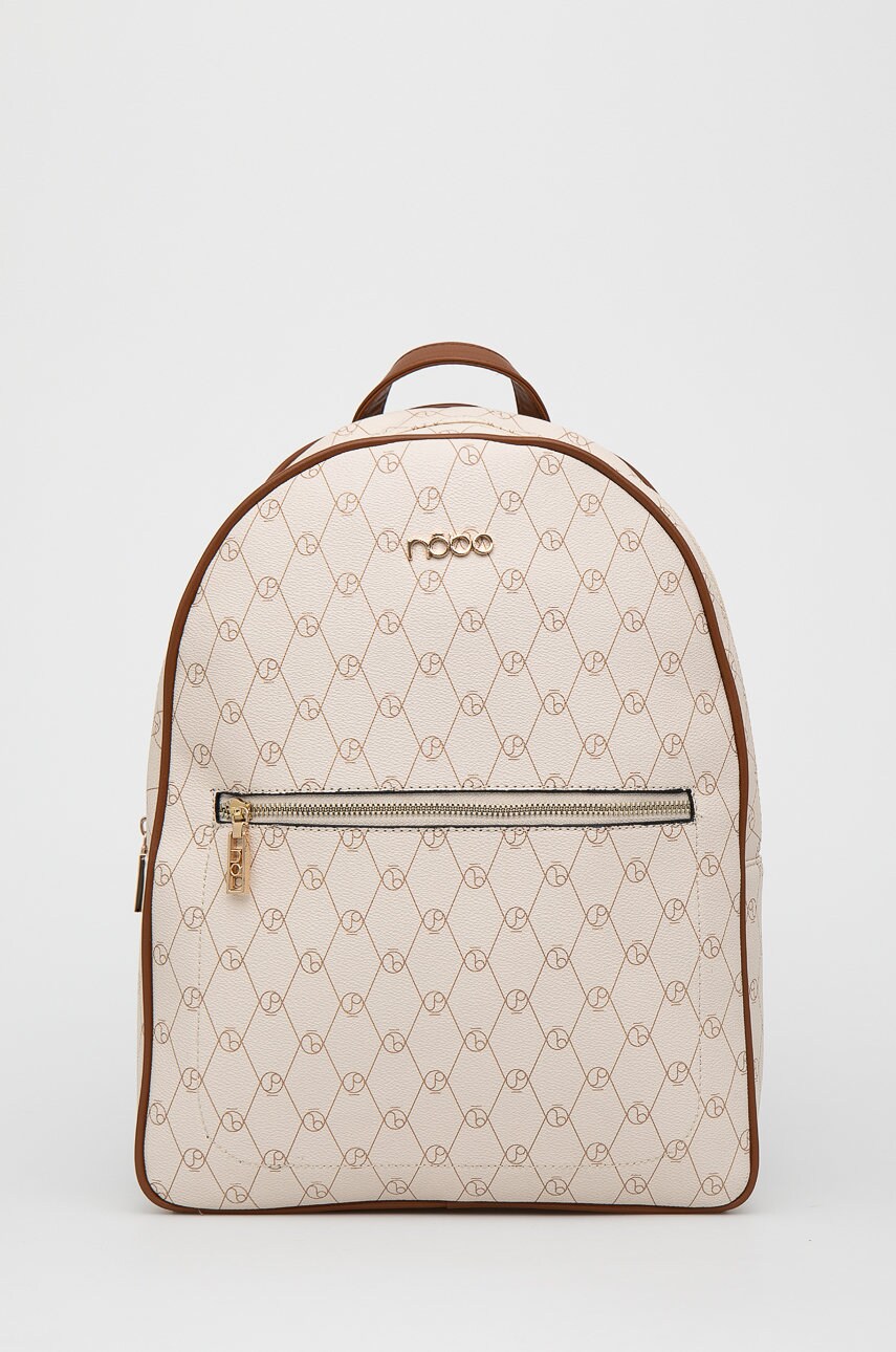 Nobo rucsac femei, culoarea bej, mare, modelator