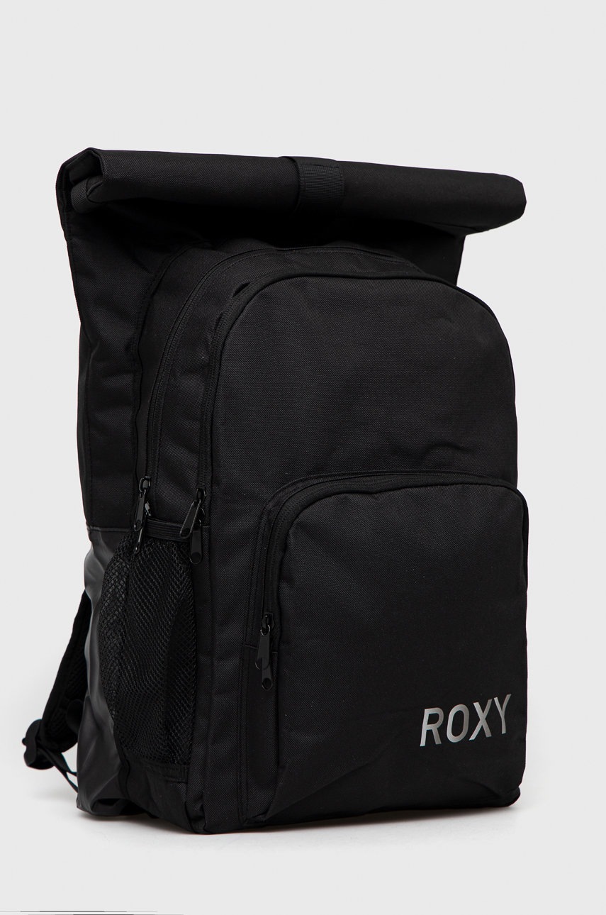 

Рюкзак Roxy жіночий колір чорний великий з принтом