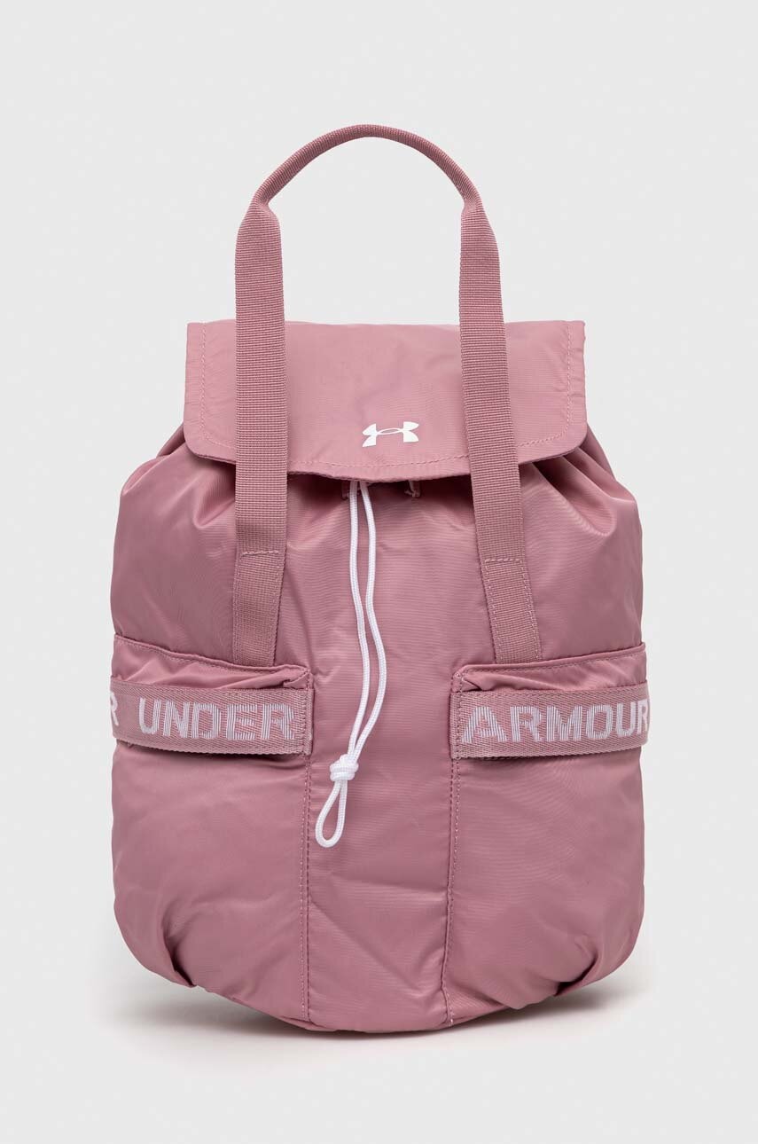 Under Armour Rucsac Femei, Culoarea Roz, Mic, Neted