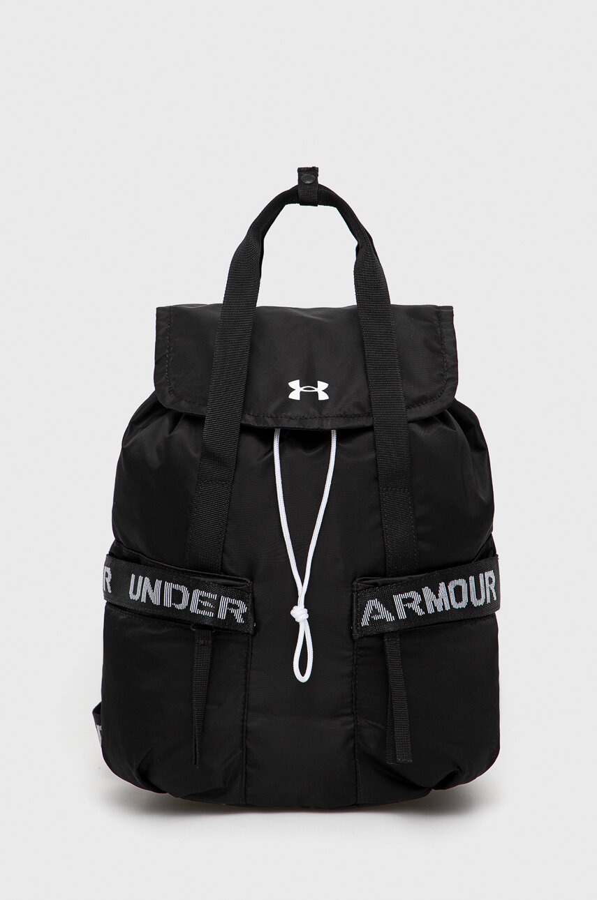 Under Armour Rucsac Femei, Culoarea Negru, Mic, Neted