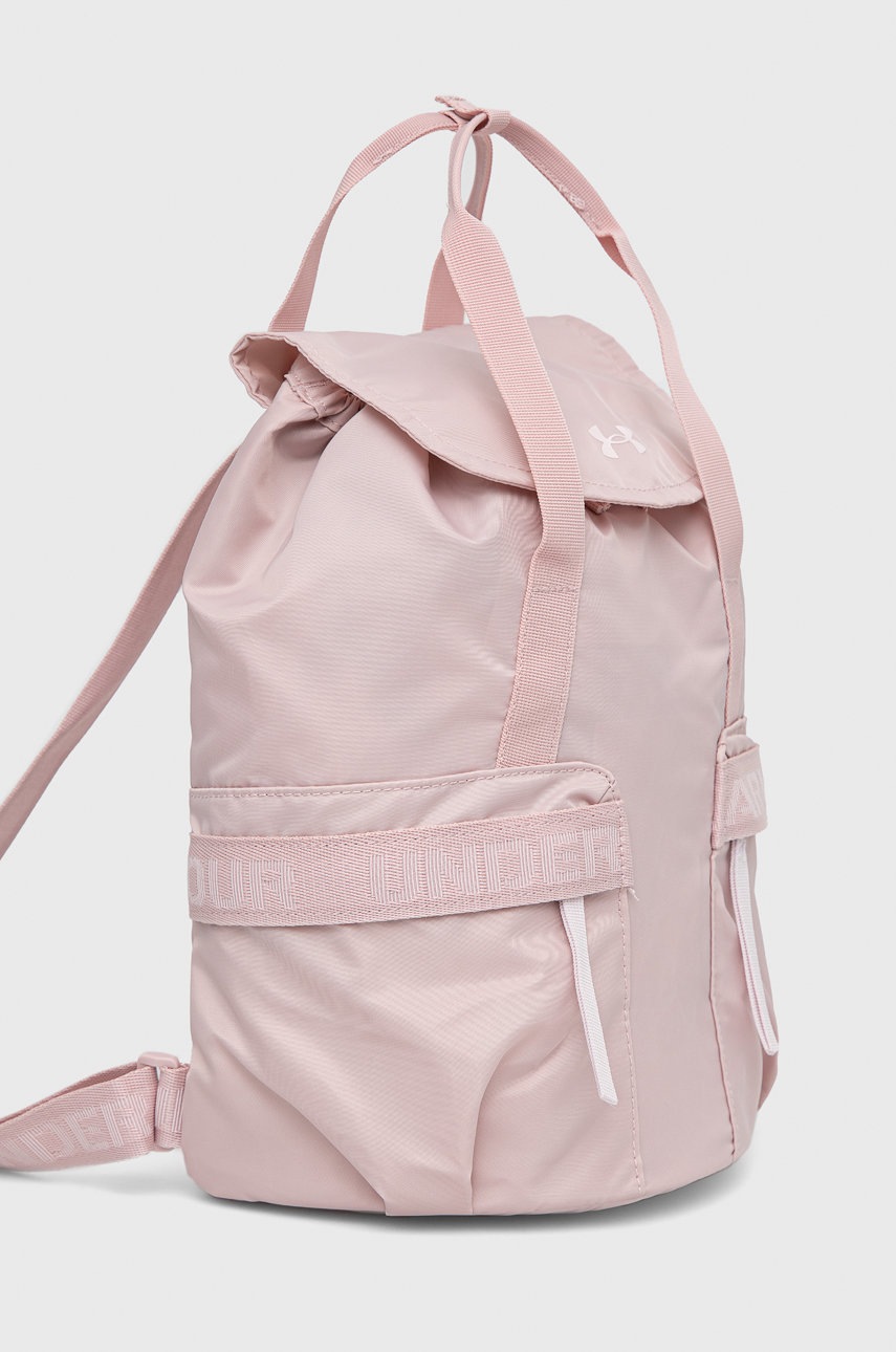 

Рюкзак Under Armour 1369211 женский цвет розовый маленький однотонный