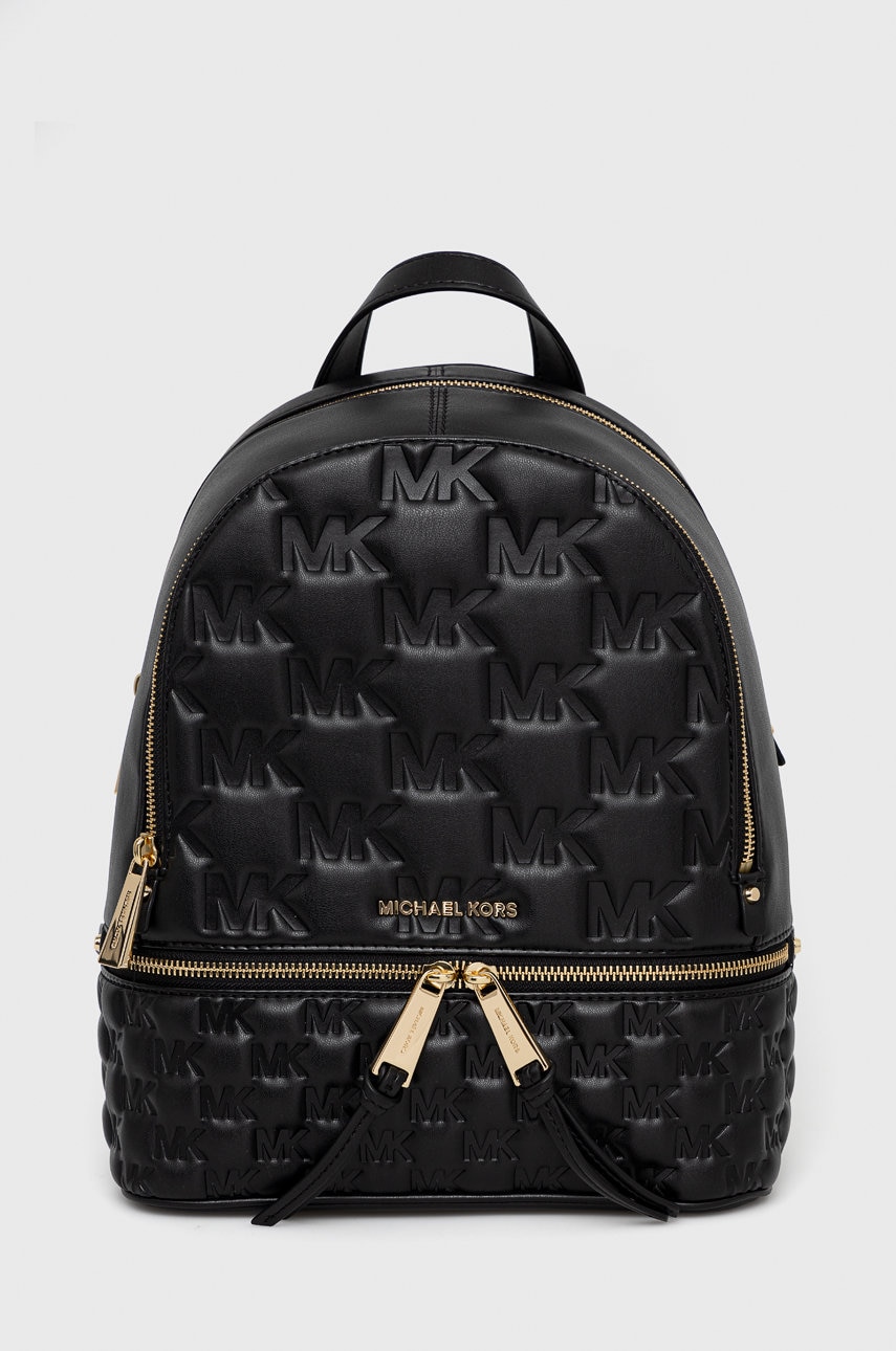 Michael michael kors rucsac femei, culoarea negru, mic, neted