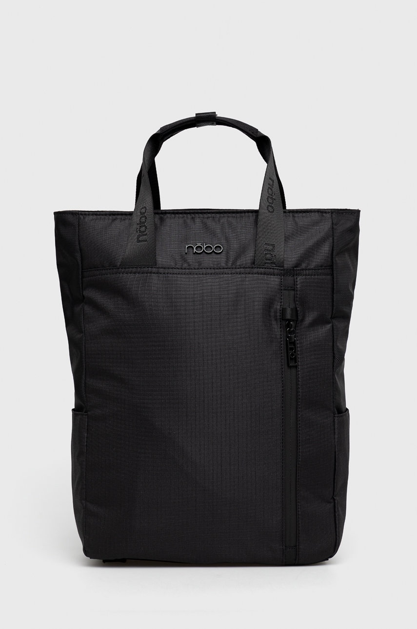 Nobo rucsac femei, culoarea negru, mare, neted