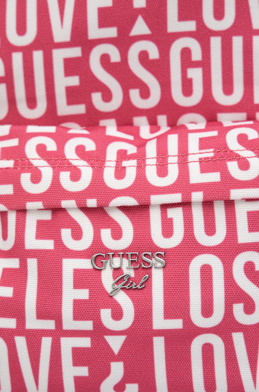

Рюкзак Guess колір рожевий великий візерунок