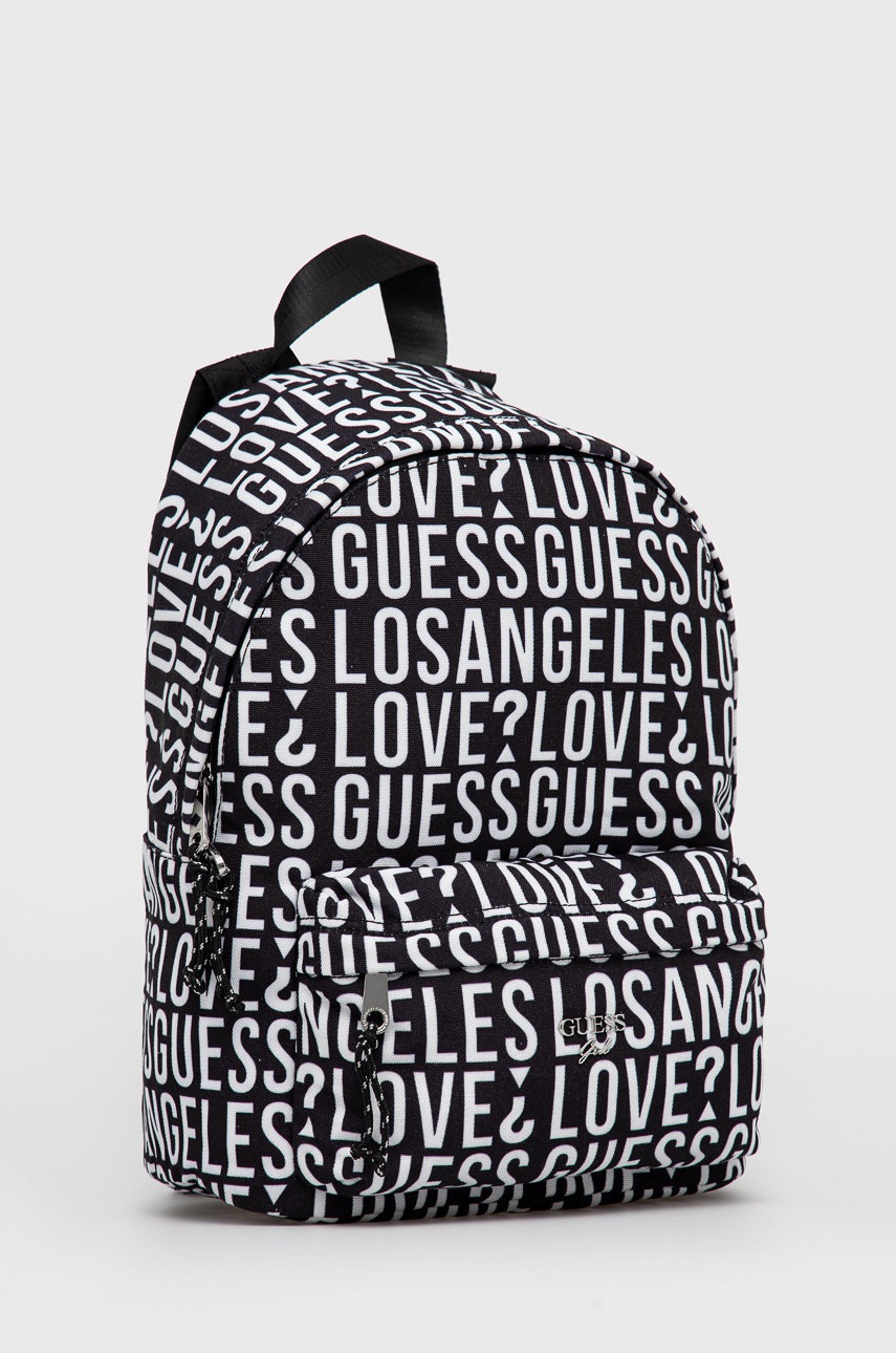 

Рюкзак Guess колір чорний великий візерунок