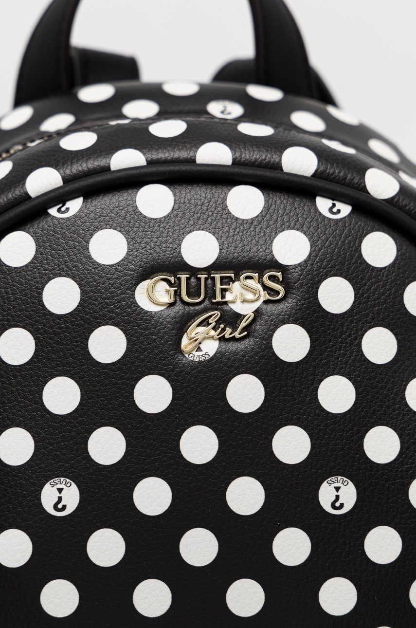 

Дитячий рюкзак Guess колір чорний малий візерунок