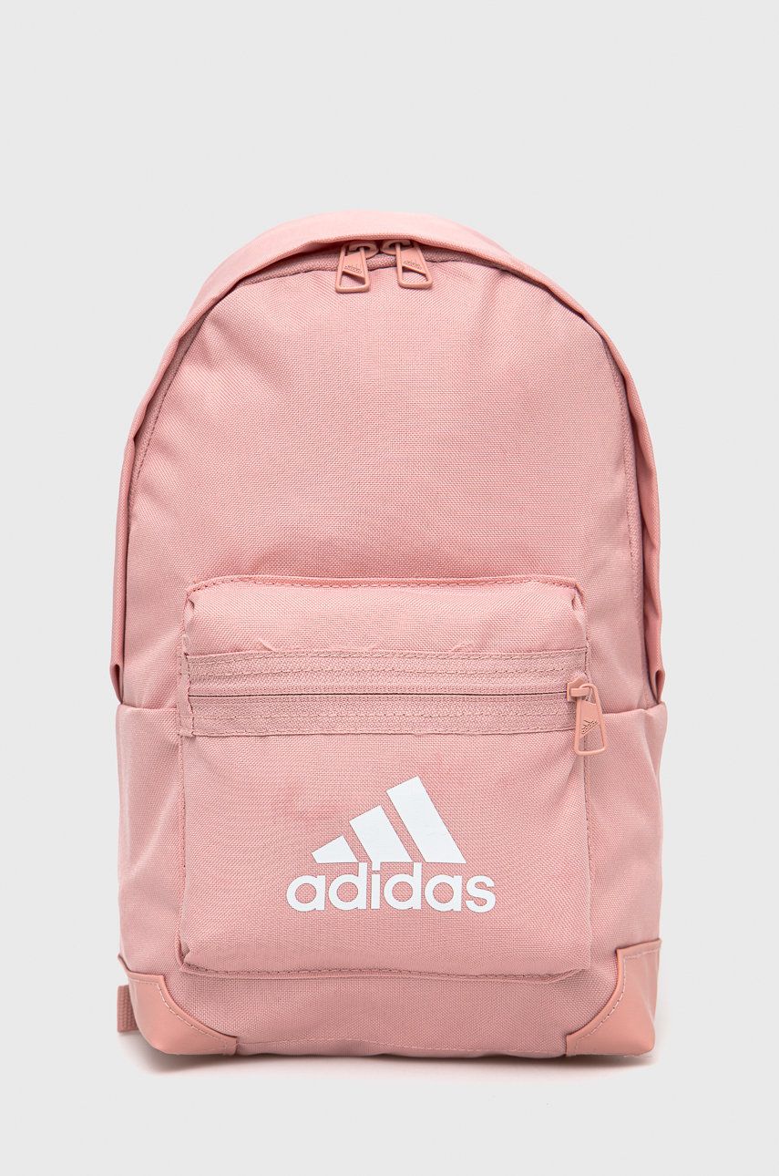 Adidas Plecak dziecięcy kolor różowy mały gładki