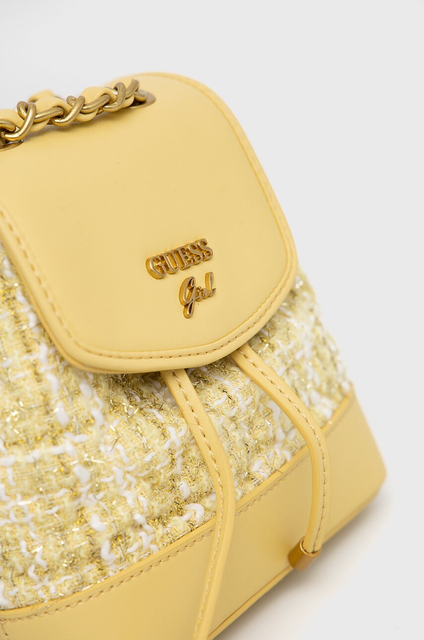 

Детский рюкзак Guess цвет жёлтый маленький узорный