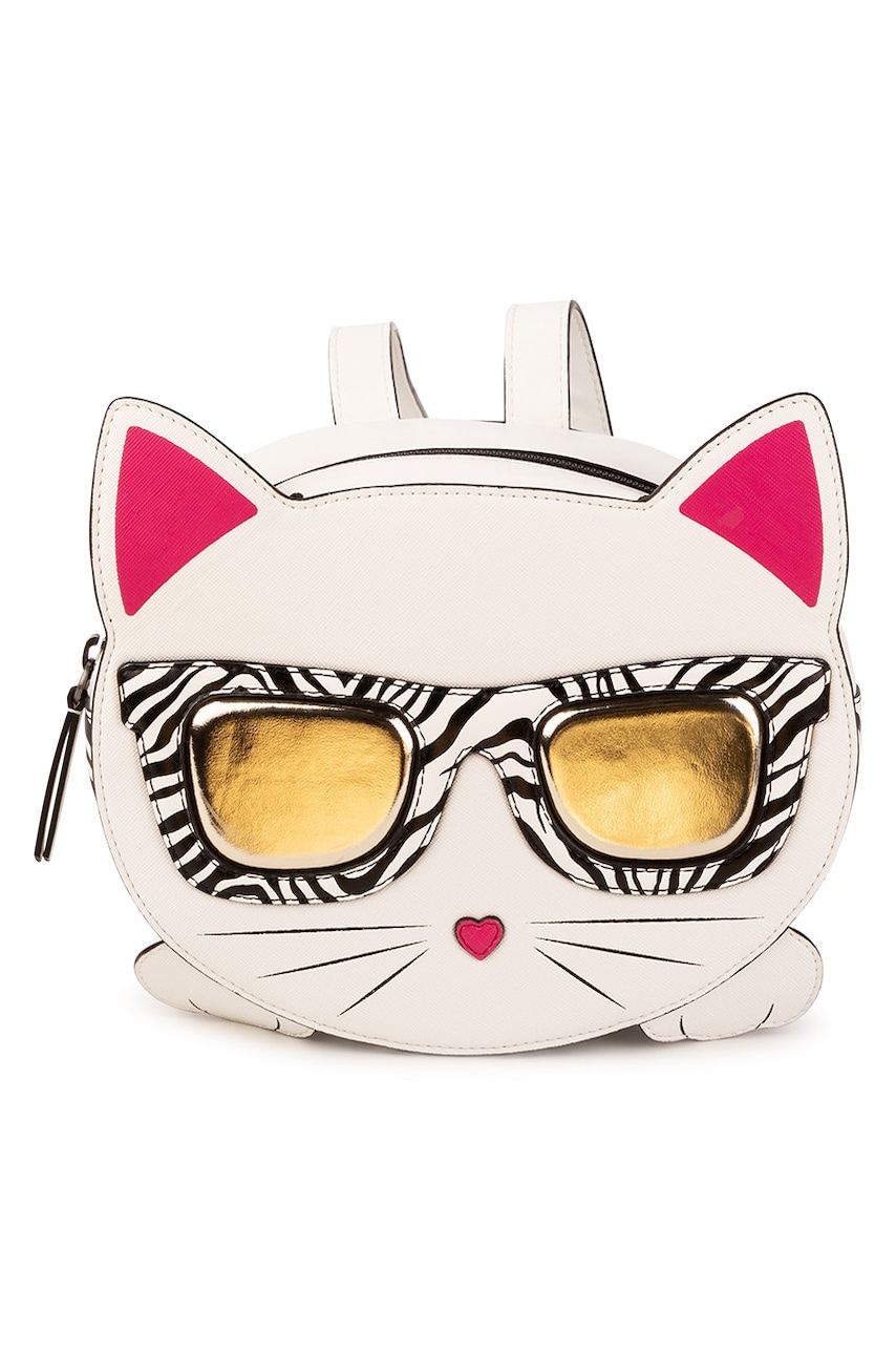 Karl lagerfeld ghiozdan copii culoarea alb, mic, modelator
