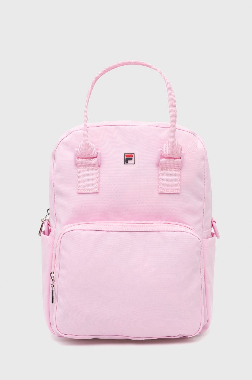 Детский рюкзак Fila цвет розовый большой однотонный