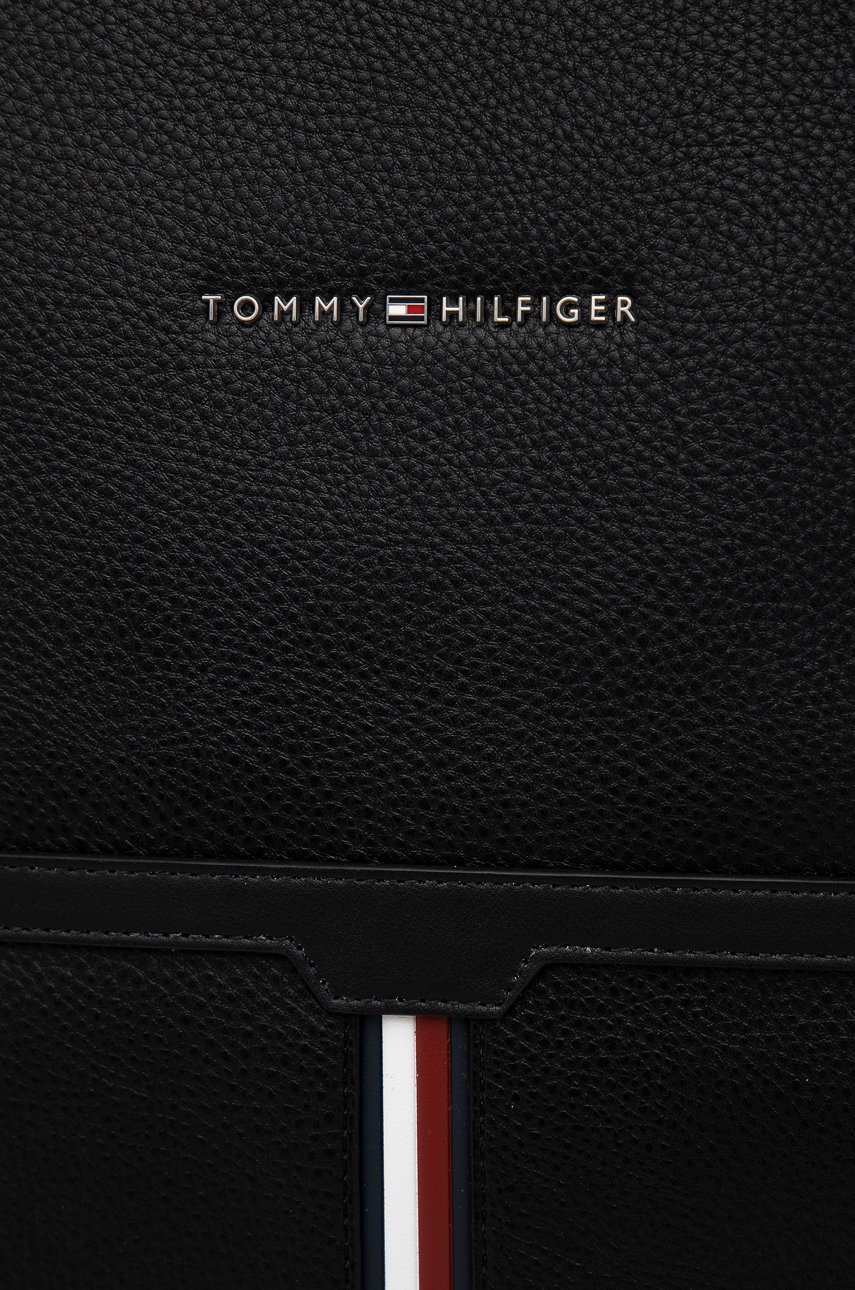 

Рюкзак Tommy Hilfiger мужской цвет чёрный большой с принтом