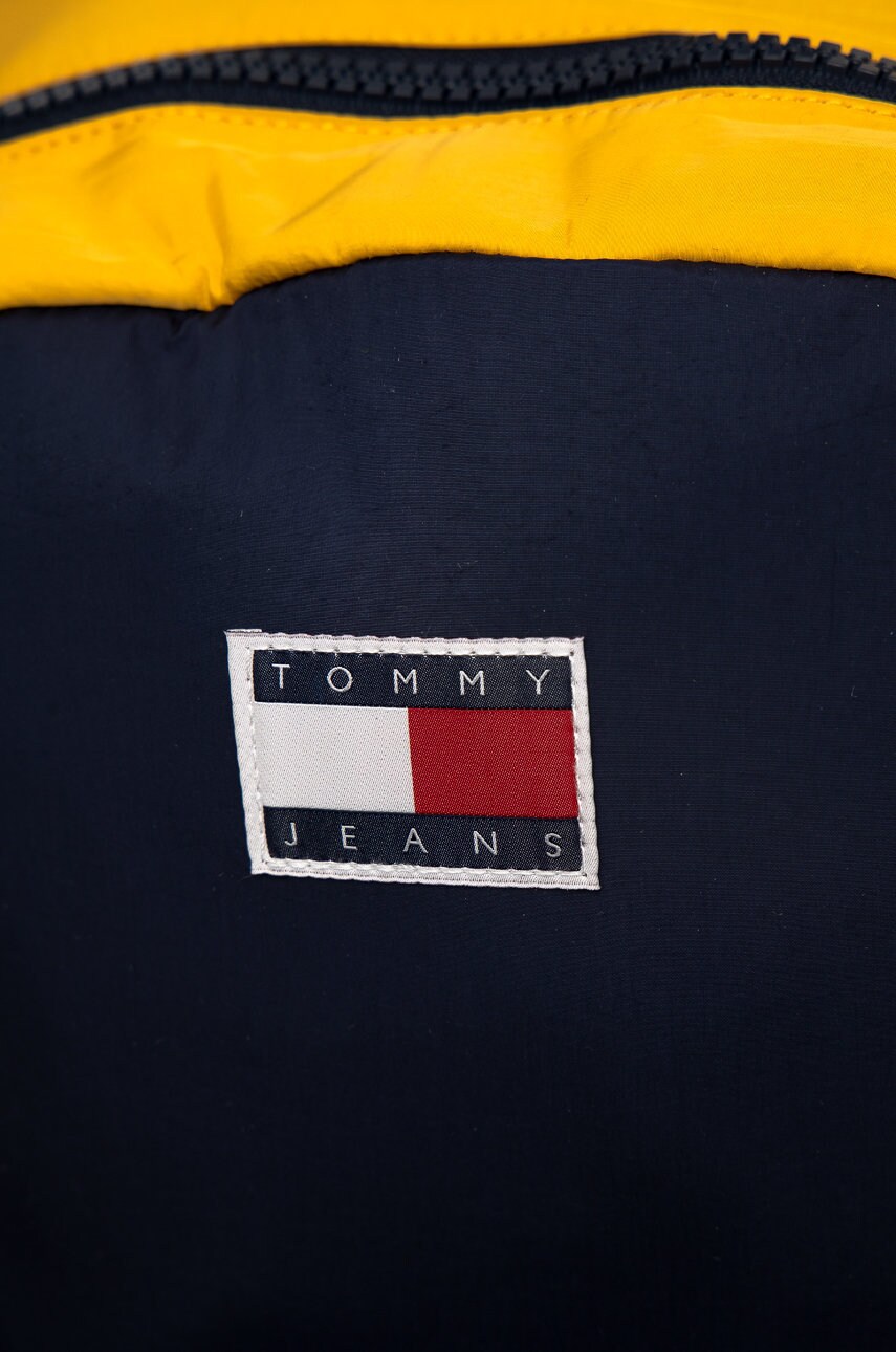 

Рюкзак Tommy Jeans мужской цвет синий большой узорный