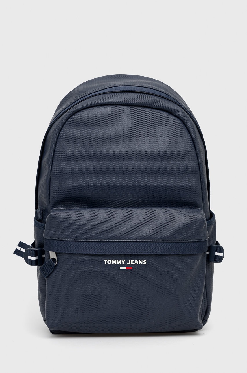

Раница Tommy Jeans мъжки в тъмносиньо голям размер с изчистен дизайн, Тъмносин