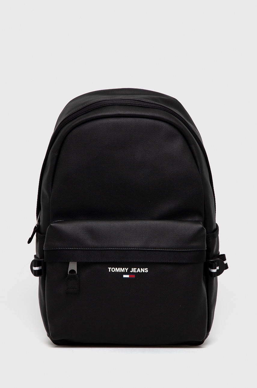 

Раница Tommy Jeans мъжки в черно голям размер с изчистен дизайн, Черен
