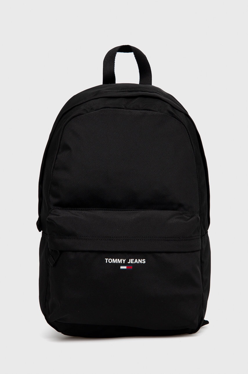 

Раница Tommy Jeans мъжка в черно голям размер с изчистен дизайн, Черен