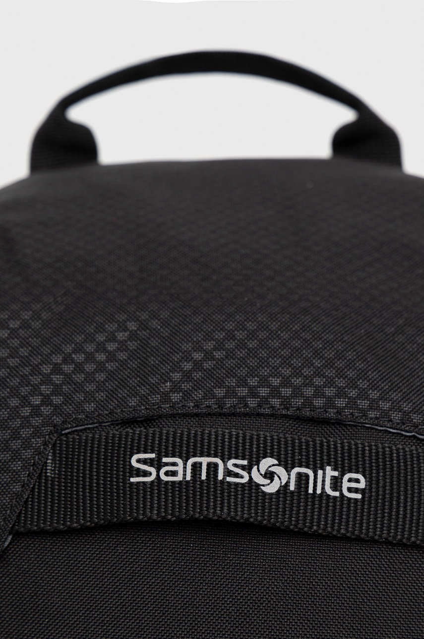 

Рюкзак Samsonite чоловічий колір чорний великий однотонний