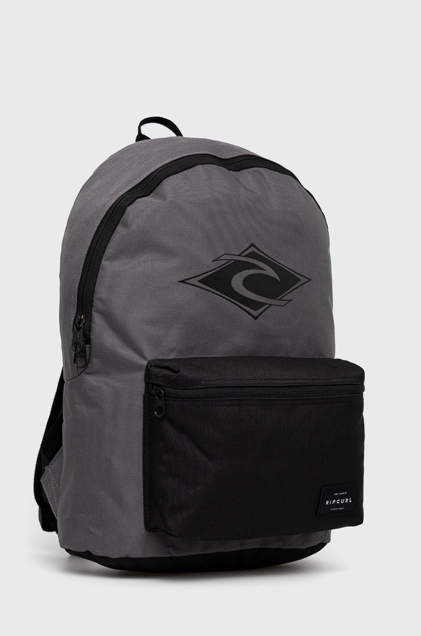 

Рюкзак Rip Curl чоловічий колір сірий великий з принтом