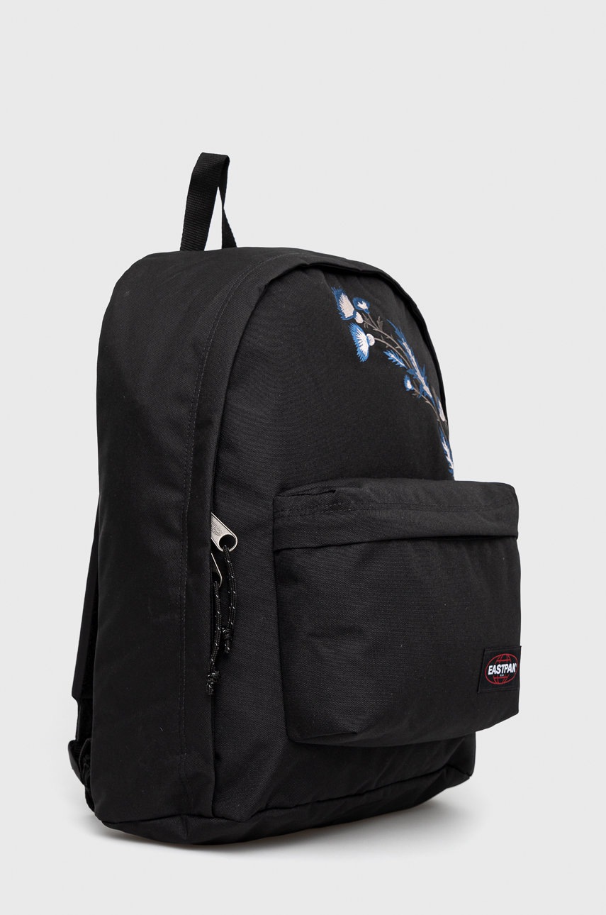 

Рюкзак Eastpak колір чорний великий з аплікацією