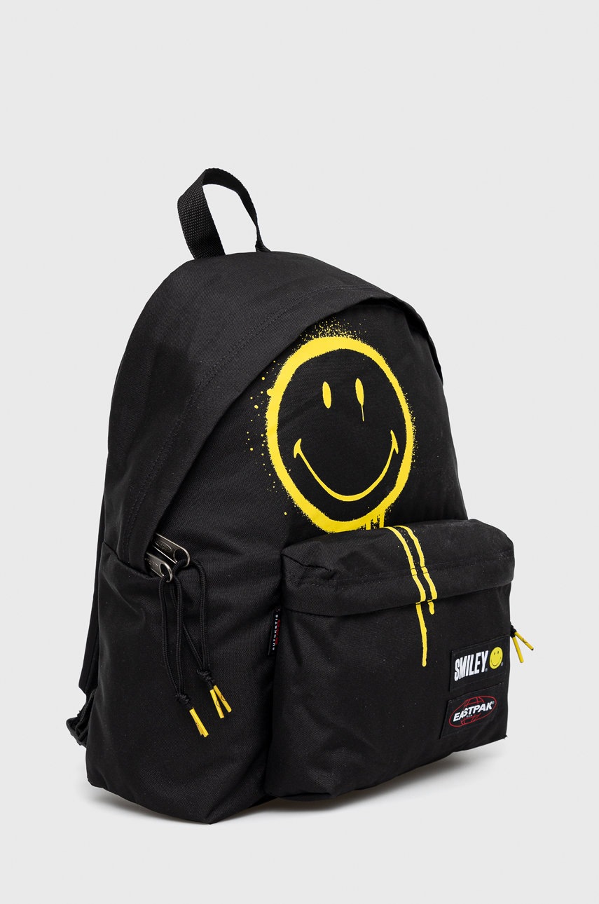 

Рюкзак Eastpak цвет чёрный большой с принтом