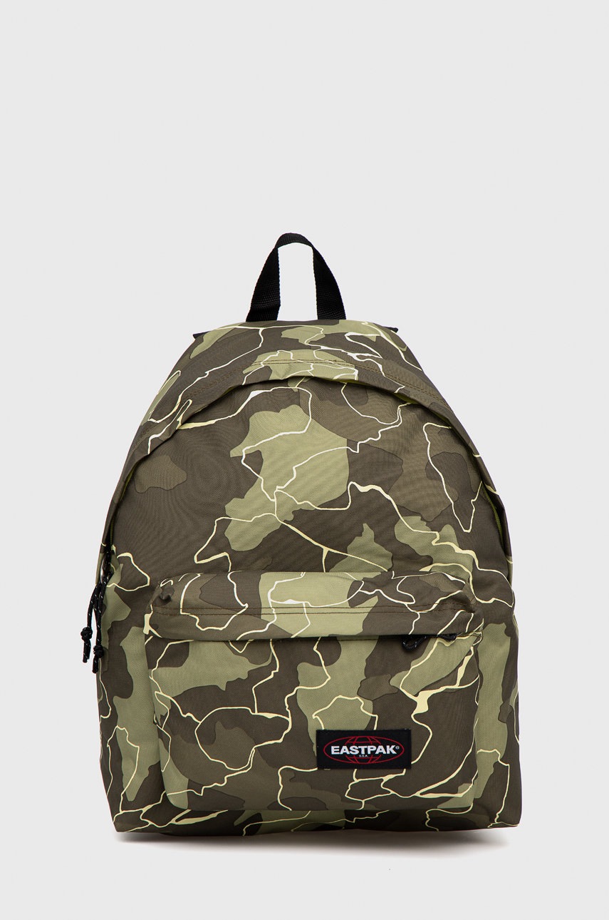 

Раница Eastpak в зелено голям размер с десен, Зелен