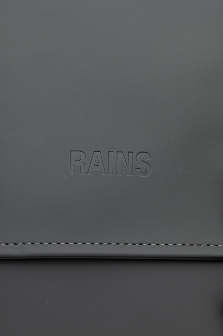 

Рюкзак Rains 12130 Msn Bag колір сірий великий однотонний