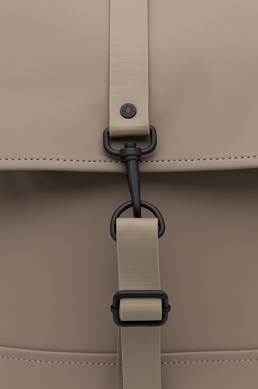 

Рюкзак Rains 12200 Backpack цвет бежевый большой однотонный