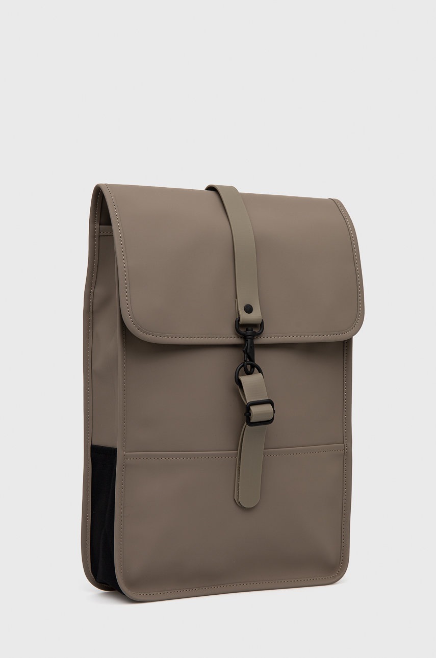 

Рюкзак Rains 12800 Backpack Mini колір бежевий великий однотонний