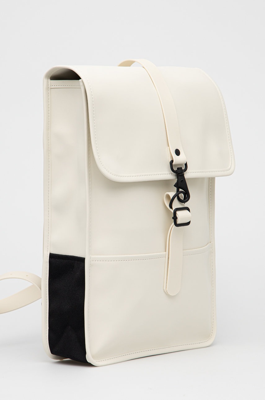 

Рюкзак Rains 12800 Backpack Mini колір бежевий великий однотонний