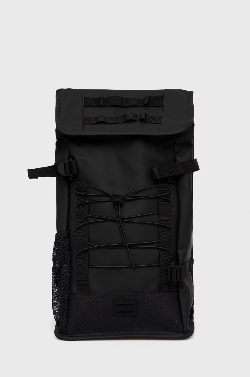 Rains rucsac 13150 Mountaineer Bag culoarea negru, mare, neted