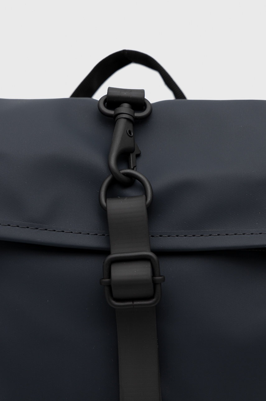 

Рюкзак Rains 13610 Rolltop Rucksack Mini колір синій великий однотонний