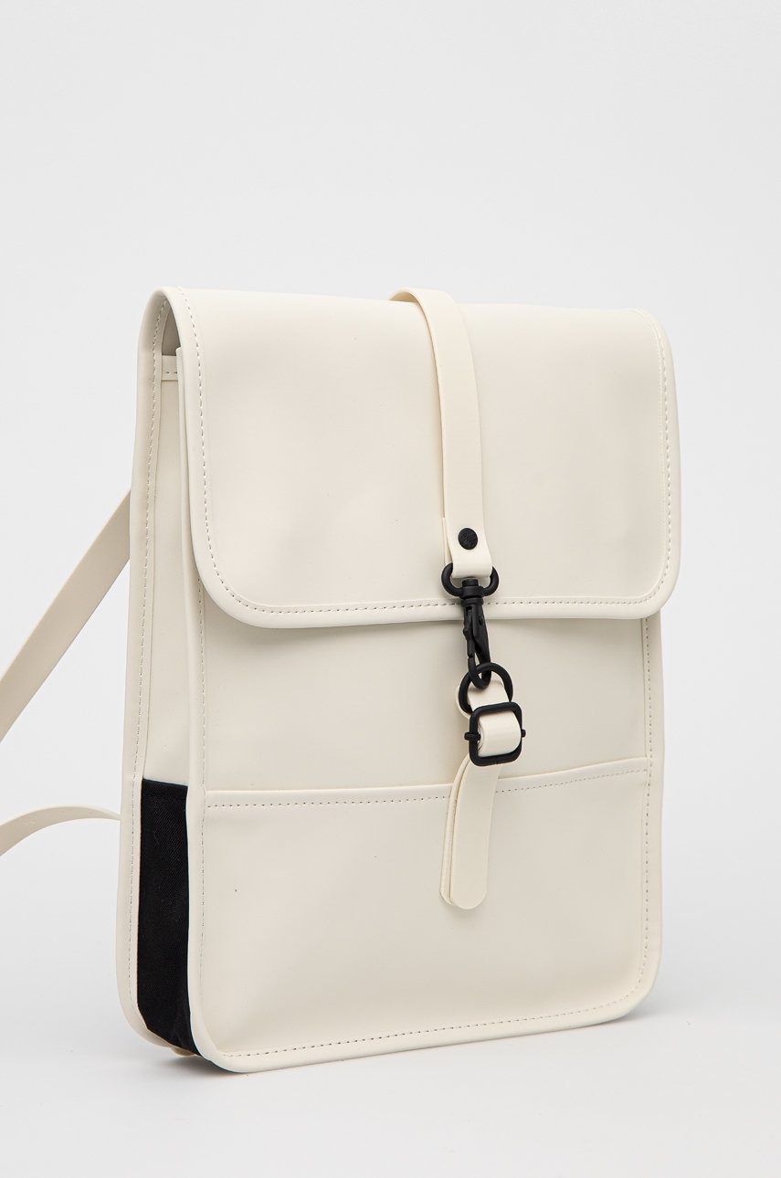 

Рюкзак Rains 13660 Backpack Micro цвет бежевый большой однотонный