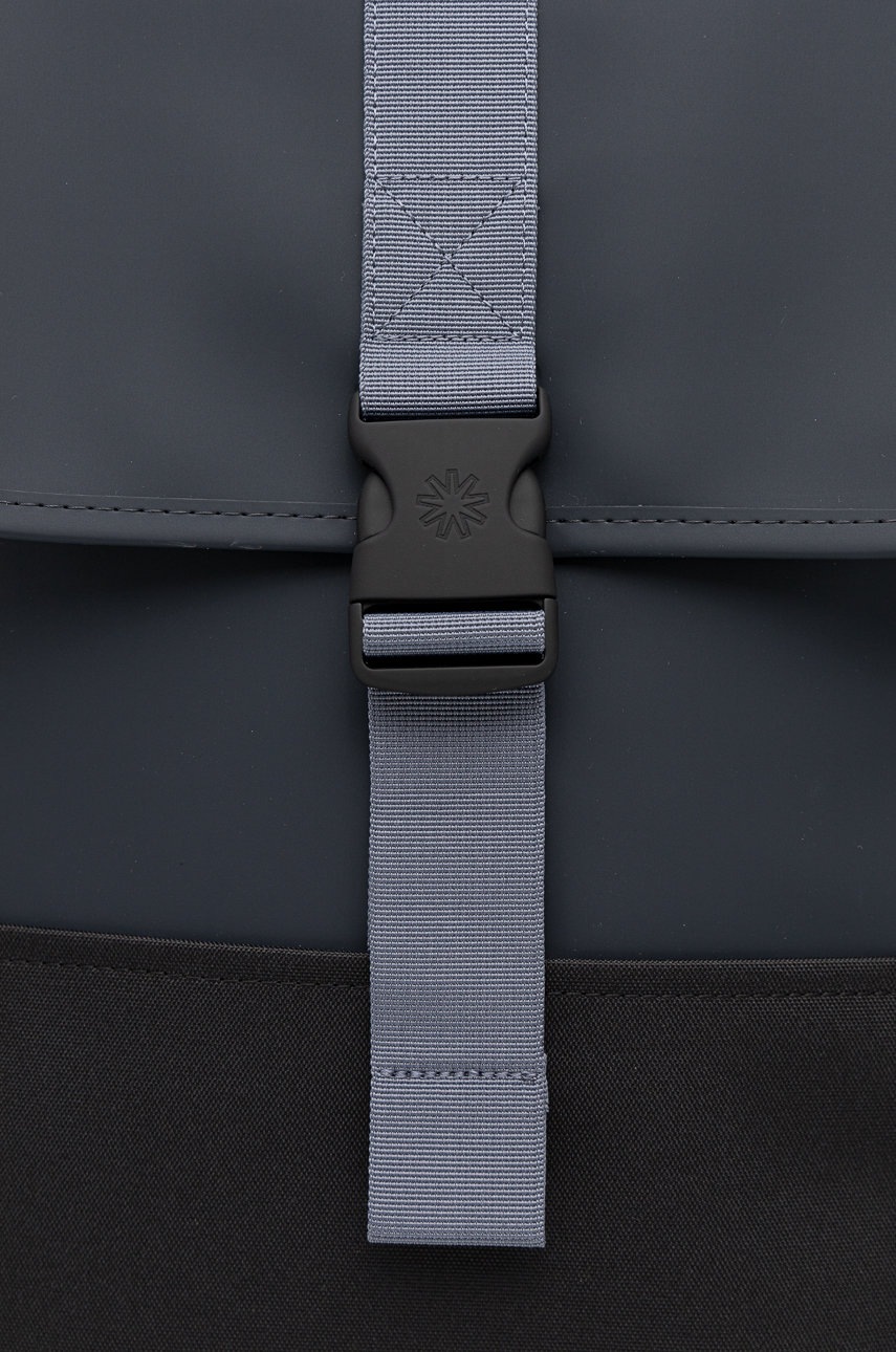 

Рюкзак Rains 13700 Buckle Backpack Mini колір синій великий однотонний