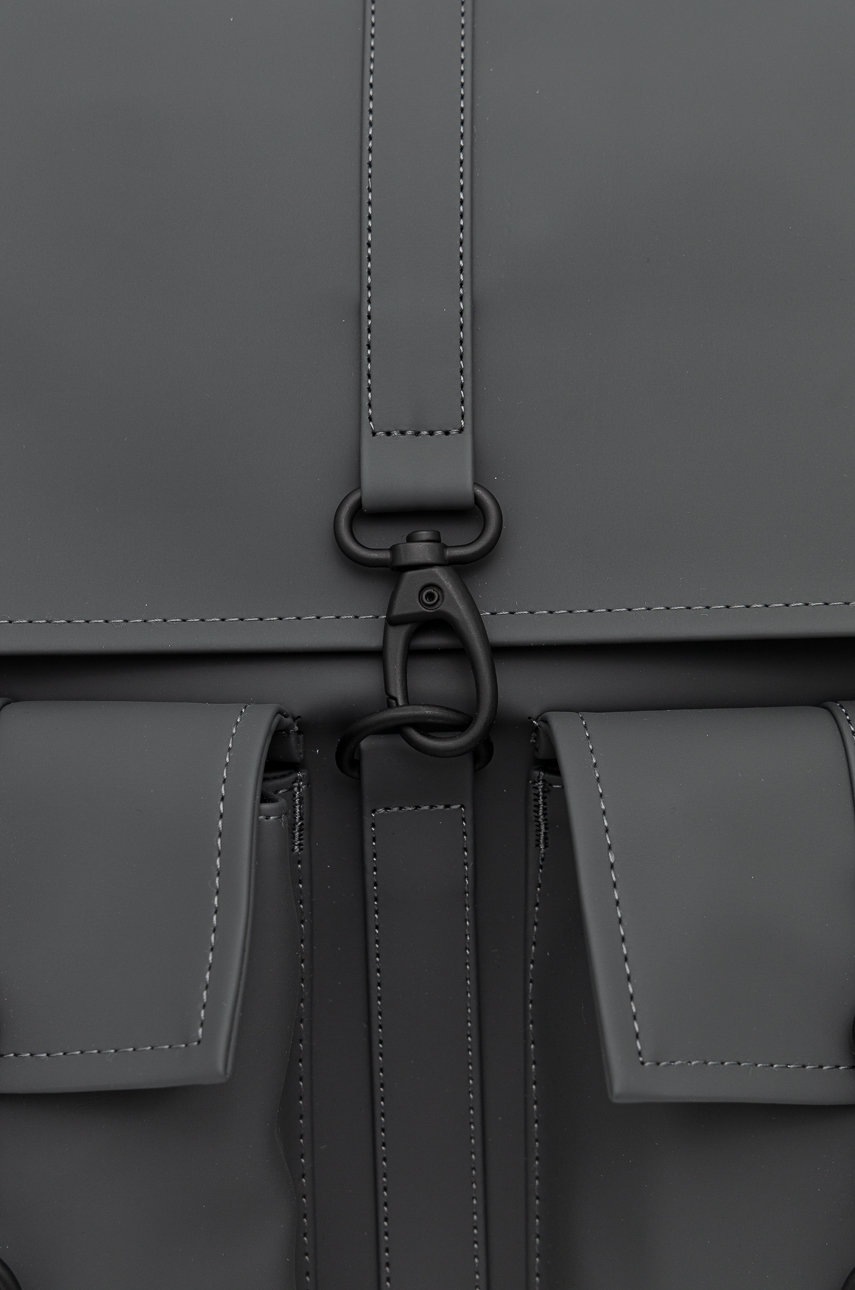 

Рюкзак Rains 13740 Msn Cargo Bag колір сірий великий однотонний