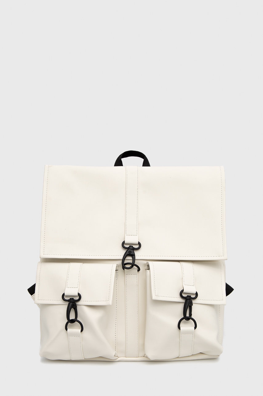 Rains rucsac 13740 Msn Cargo Bag culoarea bej, mare, neted