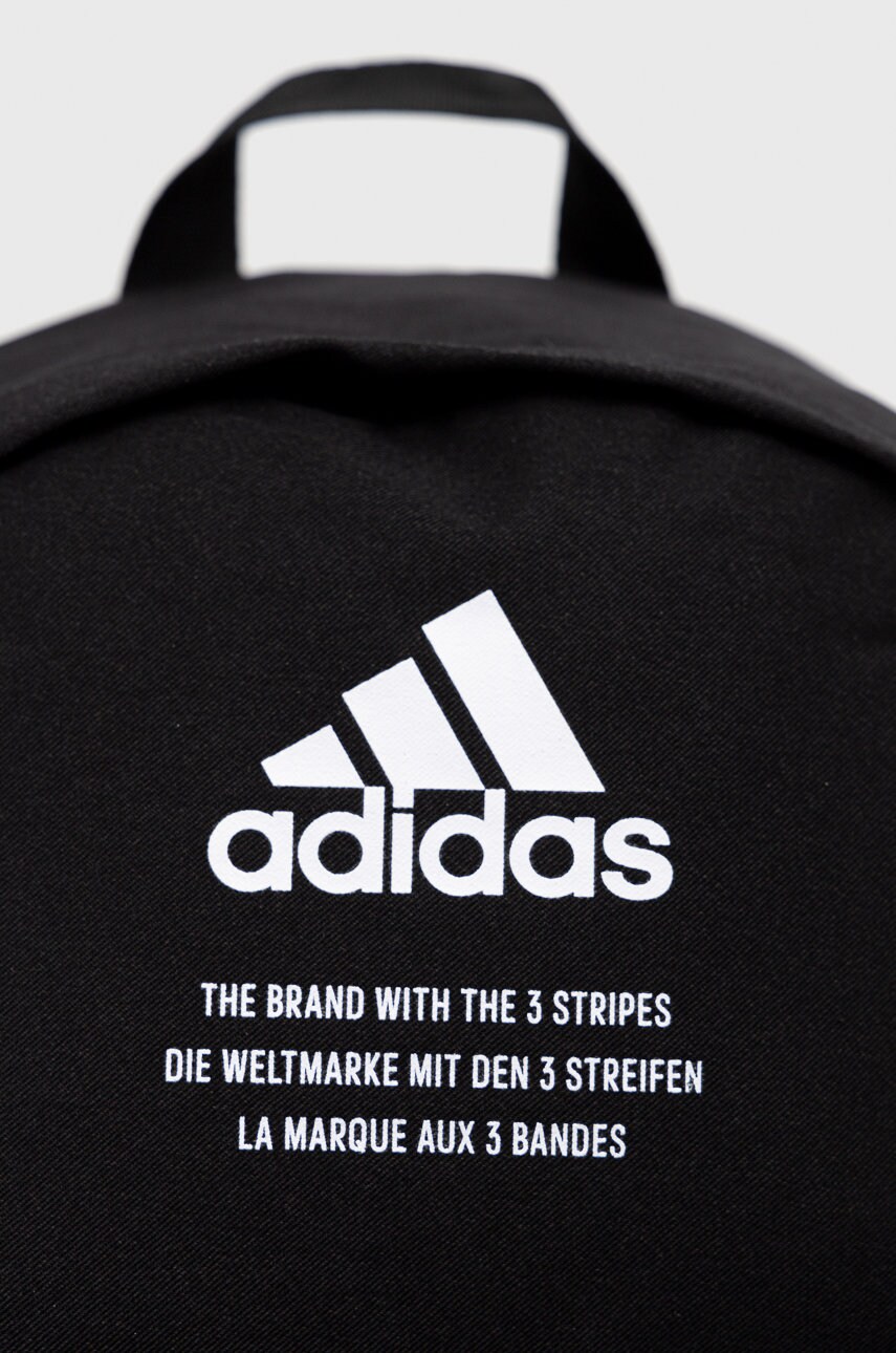 

Рюкзак adidas цвет чёрный большой с принтом