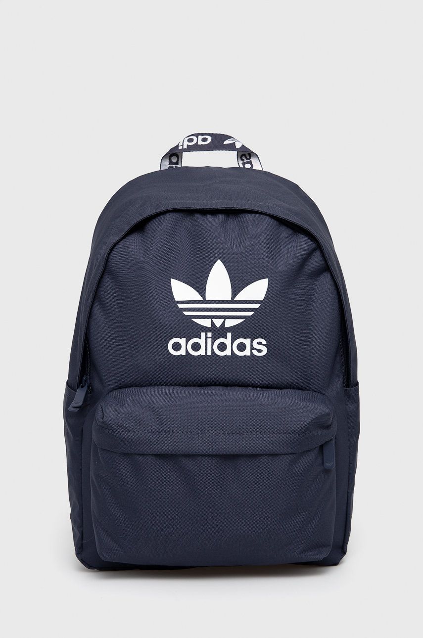 Adidas Originals plecak Adicolor kolor granatowy duży z nadrukiem
