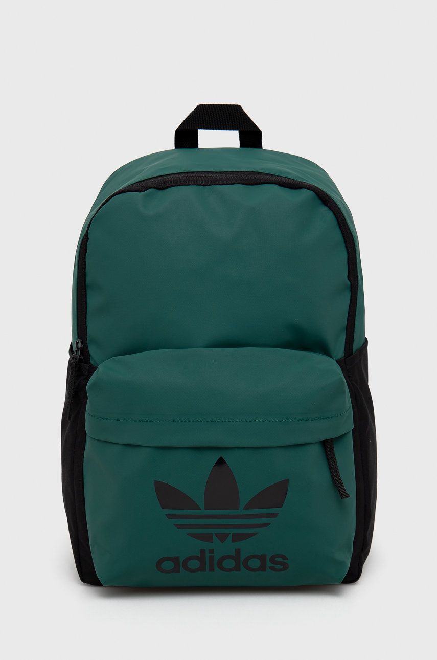 Adidas Originals Plecak kolor zielony duży z nadrukiem