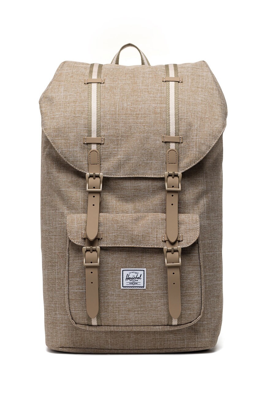 Herschel rucsac culoarea bej, mare, neted