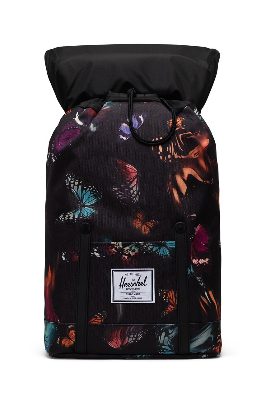 

Рюкзак Herschel колір чорний великий однотонний