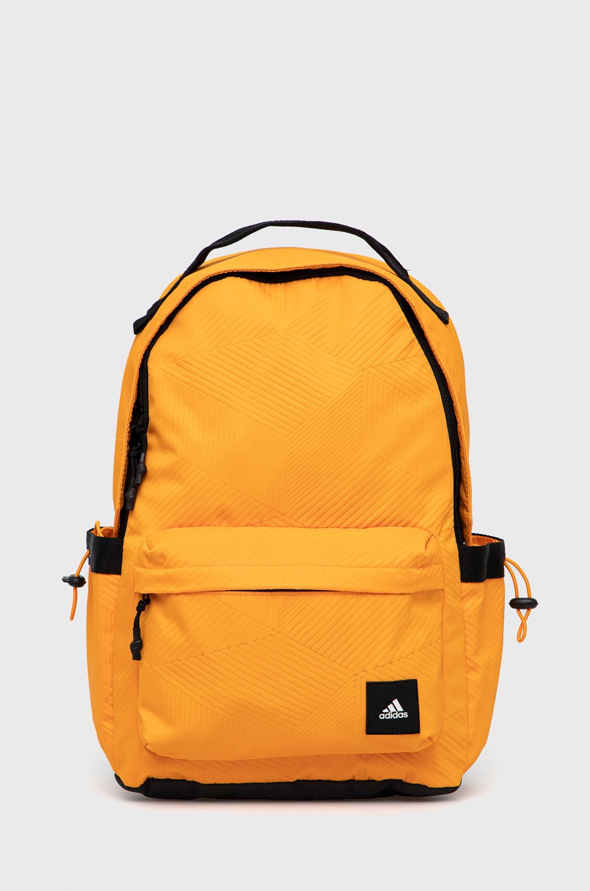 

Раница adidas Performance HE2688 в оранжево голям размер с апликация, Оранжев