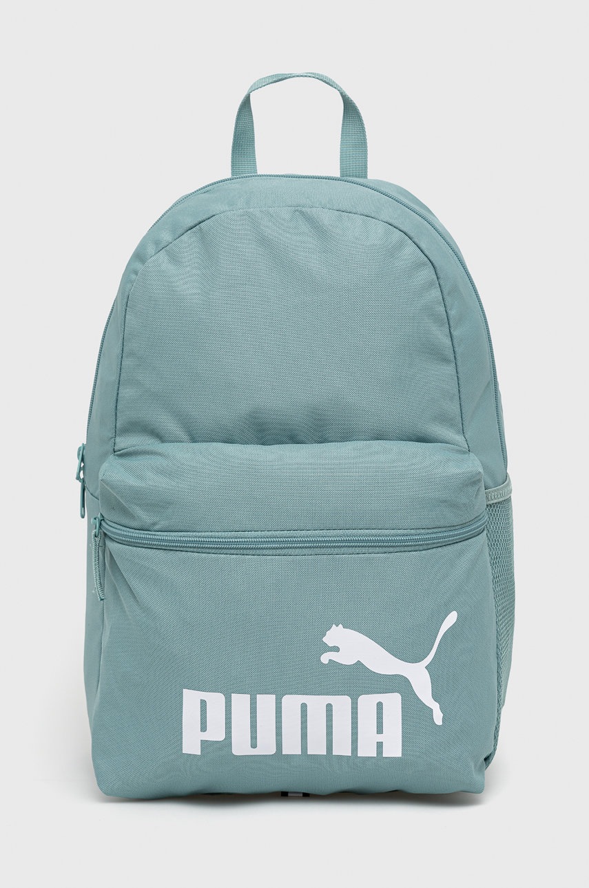 

Раница Puma в тюркоазено голям размер с принт, Тюркоазен